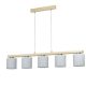 EGLO , 901291 , CASTRALVO , függeszték , E27 , 5X28W , IP20 , fehér