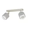 EGLO, 901046, BELLIZZI, spot luminos, E14, 2X7,5W, IP20, gri, alb