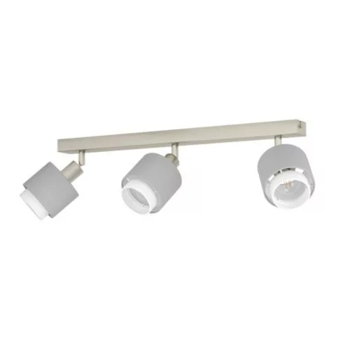 EGLO, 901047, BELLIZZI, spot luminos, E14, 3X7,5W, IP20, gri, alb