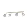 EGLO, 901048, BELLIZZI, spot luminos, E14, 4X7,5W, IP20, gri, alb