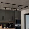 detaliu LED lampă, spot, track light, 6W, dimmerabil, CCT, 1 decorativ, 2 decorativ, negru, EGLO TPLUS, 901684