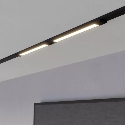 detaliu LED lampă, decorativ, 30 cm, track light, 6W, dimmerabil, CCT, 1 decorativ, 2 decorativ, negru, EGLO TPLUS, 901685