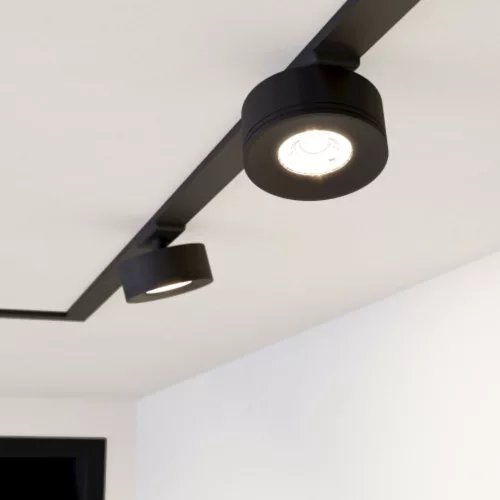 detaliu LED lampă, spot, track light, 6W, dimmerabil, CCT, 1 decorativ, 2 decorativ, alb, EGLO TPLUS, 901707