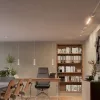 detaliu LED lampă, decorativ, 30 cm, track light, 6W, dimmerabil, CCT, 1 decorativ, 2 decorativ, alb, EGLO TPLUS, 901708