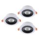 EGLO , 901118 , CALONGE RGB , süllyesztett lámpa , 2700 K  6500 K , LED , 3X3,8W , Yes , IP20, IP44