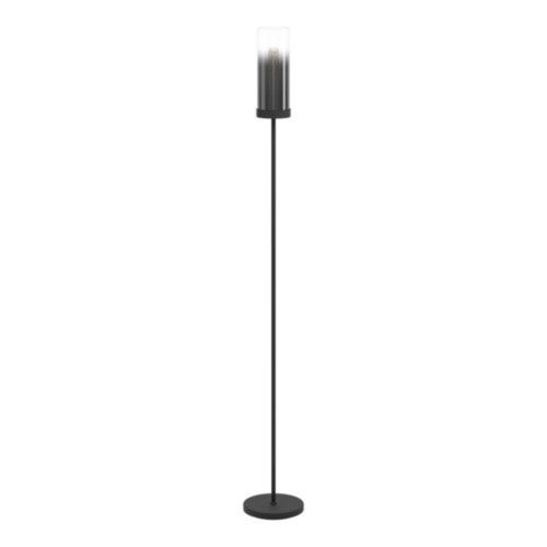 EGLO , 44004 , TOOTHILL , állólámpa , E27 , 1X40W , IP20 , fekete-átlátszó