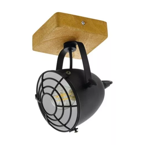 EGLO, 44091, GATEBECK, spot luminos, E14, 1X40W, IP20, negru