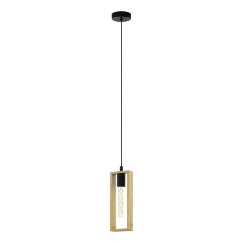 EGLO, 44051, LITTLETON, lampă suspendată, E27, 1X40W, IP20, maro