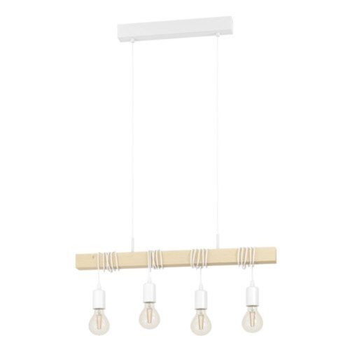 EGLO , 43704 , TOWNSHEND , függeszték , E27 , 4X60W , IP20 , barna