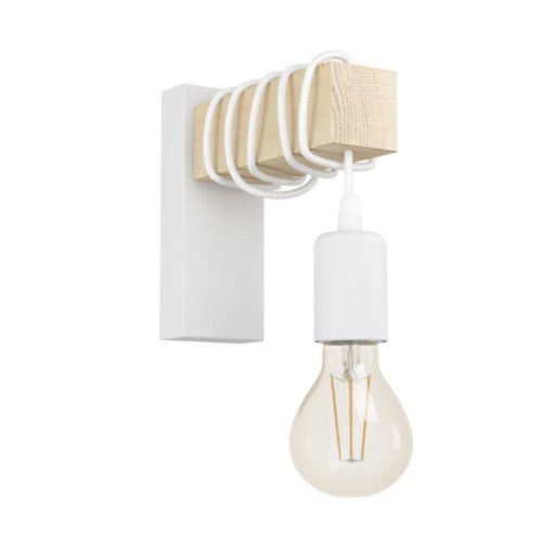 EGLO , 43706 , TOWNSHEND , fali lámpa , E27 , 1X10W , IP20 , barna
