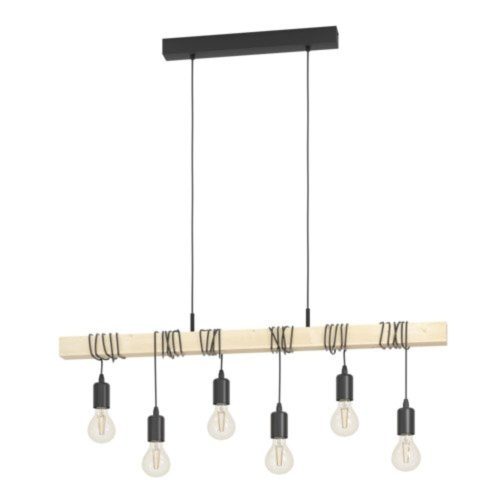 EGLO , 43513 , TOWNSHEND , függeszték , E27 , 6X60W , IP20