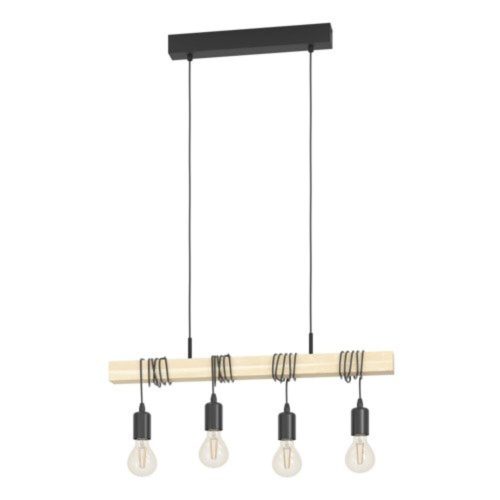 EGLO , 43512 , TOWNSHEND , függeszték , E27 , 4X60W , IP20