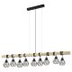 EGLO , 44077 , TOWNSHEND 5 , függeszték , E27 , 9X60W , IP20