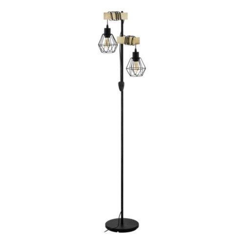 EGLO , 44081 , TOWNSHEND 5 , állólámpa , E27 , 2X60W , IP20