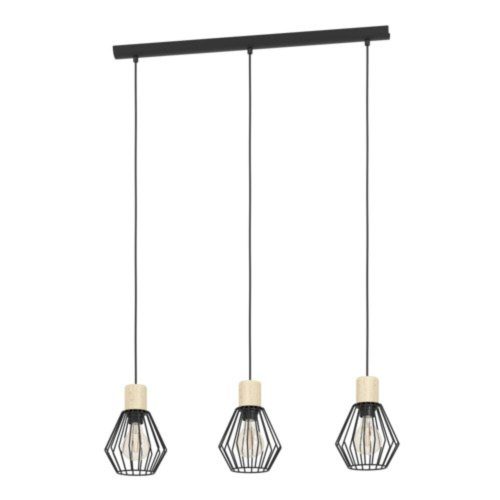 EGLO , 44094 , PALMORLA , függeszték , E27 , 3X60W , IP20