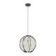 EGLO , 44005 , WAVERTON , függeszték , E27 , 1X40W , IP20 , fehér, fekete