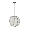 EGLO, 44006, WAVERTON, lampă suspendată, E27, 1X40W, IP20, alb, negru