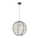 EGLO , 44006 , WAVERTON , függeszték , E27 , 1X40W , IP20 , fehér, fekete