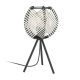 EGLO , 44008 , WAVERTON , asztali lámpa , E27 , 1X40W , IP20 , fehér, fekete
