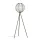 EGLO, 44009, WAVERTON, lampadar, E27, 1X40W, IP20, alb, negru