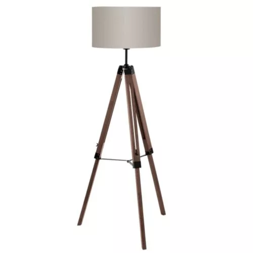 EGLO, 44115, LANTADA, lampadar, E27, 1X60W, IP20, taupe (maro-gri)