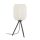 EGLO , 44103 , BELGRAVE , asztali lámpa , E27 , 1X40W , IP20 , fehér