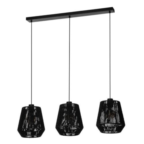 EGLO , 44106 , PERSLEY , függeszték , E27 , 3X60W , IP20 , fekete
