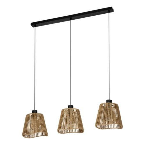 EGLO , 44073 , LAVISTER , függeszték , E27 , 3X60W , IP20 , natúr
