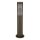 EGLO , 900986 , HELSINKI , talapzatos állólámpa , E27 , 1X15W , IP44 , fekete-átlátszó