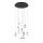 EGLO, 390412, SINDICAT, lampă suspendată, 3000 K, LED, 10X3W, dimmerabil, IP20, transparent