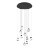 EGLO, 390412, SINDICAT, lampă suspendată, 3000 K, LED, 10X3W, dimmerabil, IP20, transparent