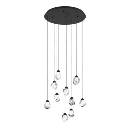 EGLO, 390412, SINDICAT, lampă suspendată, 3000 K, LED, 10X3W, dimmerabil, IP20, transparent