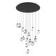 EGLO , 390413 , SINDICAT , függeszték , 3000 K , LED , 17X3W , Yes , IP20 , átlátszó