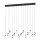 EGLO, 390414, SINDICAT, lampă suspendată, 3000 K, LED, 14X3W, dimmerabil, IP20, transparent
