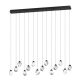EGLO , 390414 , SINDICAT , függeszték , 3000 K , LED , 14X3W , Yes , IP20 , átlátszó