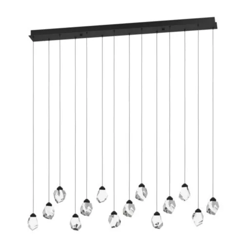 EGLO, 390414, SINDICAT, lampă suspendată, 3000 K, LED, 14X3W, dimmerabil, IP20, transparent