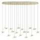 EGLO , 390399 , PARATEBUENO 2 , függeszték , 3000 K , LED , 17X3W , Yes , IP20