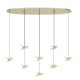 EGLO , 390397 , PARATEBUENO 2 , függeszték , 3000 K , LED , 8X4,2W , Yes , IP20
