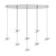 EGLO , 390401 , PARATEBUENO 1 , függeszték , 3000 K , LED , 8X4,2W , Yes , IP20