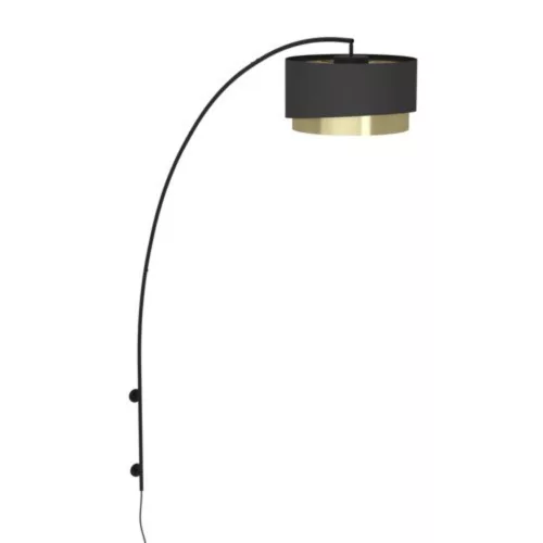 EGLO, 390406, MANDERLINE, aplică de perete, E27, 1X40W, Yes, IP20, negru, cupru