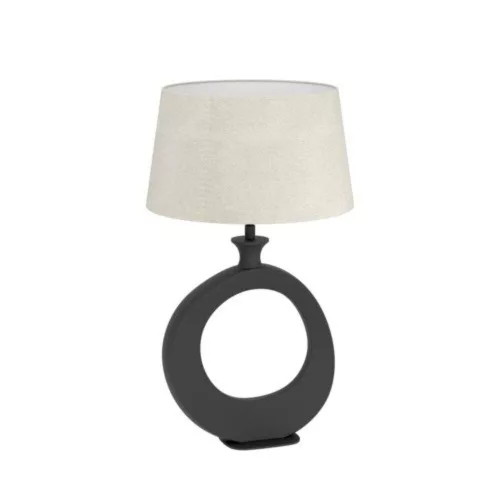 EGLO, 390423, DIEZMA, lampă de masă, E27, 1X60W, IP20, natural
