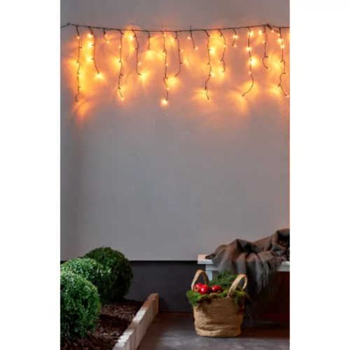 LED decorativ, decorativ, exterior, 240 buc LED, 5,5 m, alb cald, IP44, EGLO
