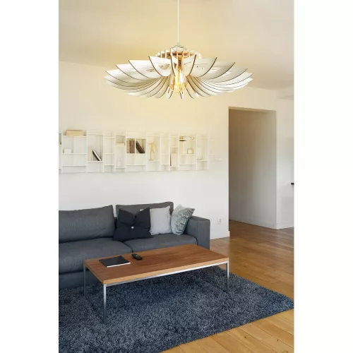 Opviq , 390FLH1556 , 160-T , Fehér Színű , Csillár , E27