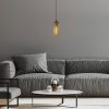 Rábalux , 72151 , Roxas , Függeszték , matt fekete , IP20 , E27K ,