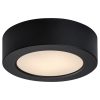 Rábalux , 71210 , Shaun2 , Ráépíthető és Beépíthető lámpa , fekete , IP20 , 3000K , 7W