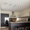 Rábalux , 71229 , Shaun2 , Ráépíthető és Beépíthető lámpa , fekete , IP20 , 3000K , 6W