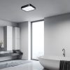 Rábalux , 71256 , Samira , Ráépíthető és Beépíthető lámpa , fekete , IP44 , 4000K , 48W