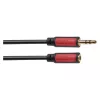 EMOS Jack kábel 3.5mm ST dugó-3.5mm ST dugalj 2.5m, SM5102