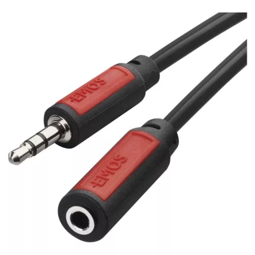 EMOS Jack kábel 3.5mm ST dugó-3.5mm ST dugalj 2.5m, SM5102