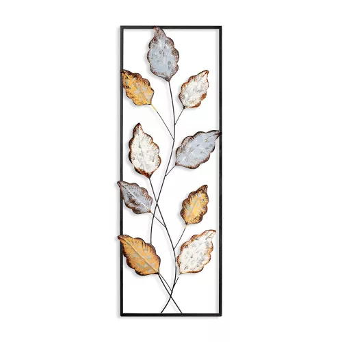 Kézzel készített fém faltartozék, 32 x 90 cm | 100% fém, egyedi design